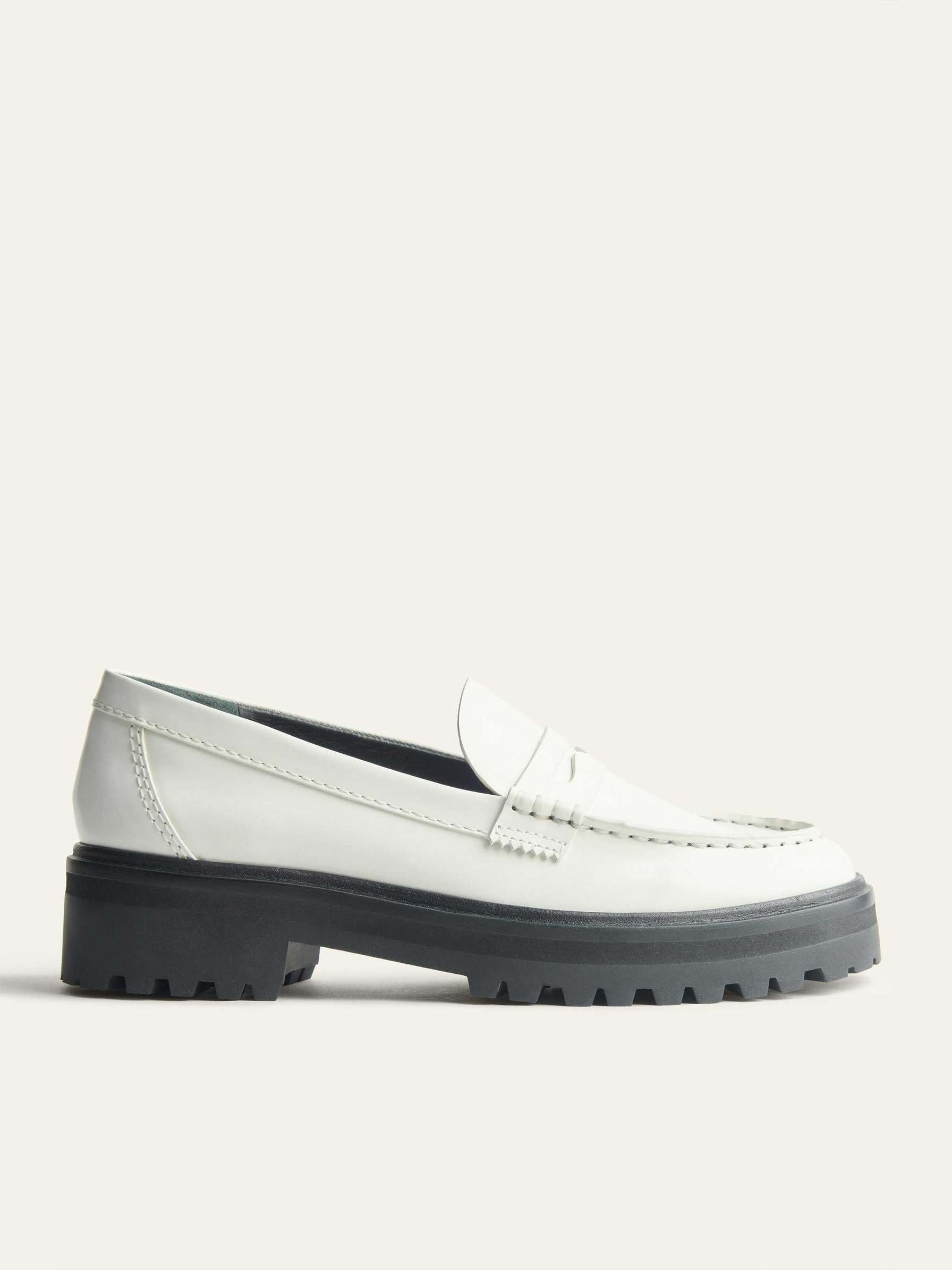 Women's Reformation Agathea Chunky Loafers White | USA-526804