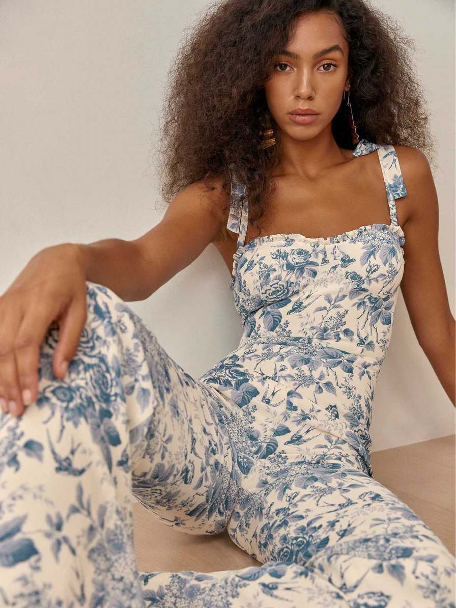 Women's Reformation Alfred Jumpsuit Flower | USA-623480