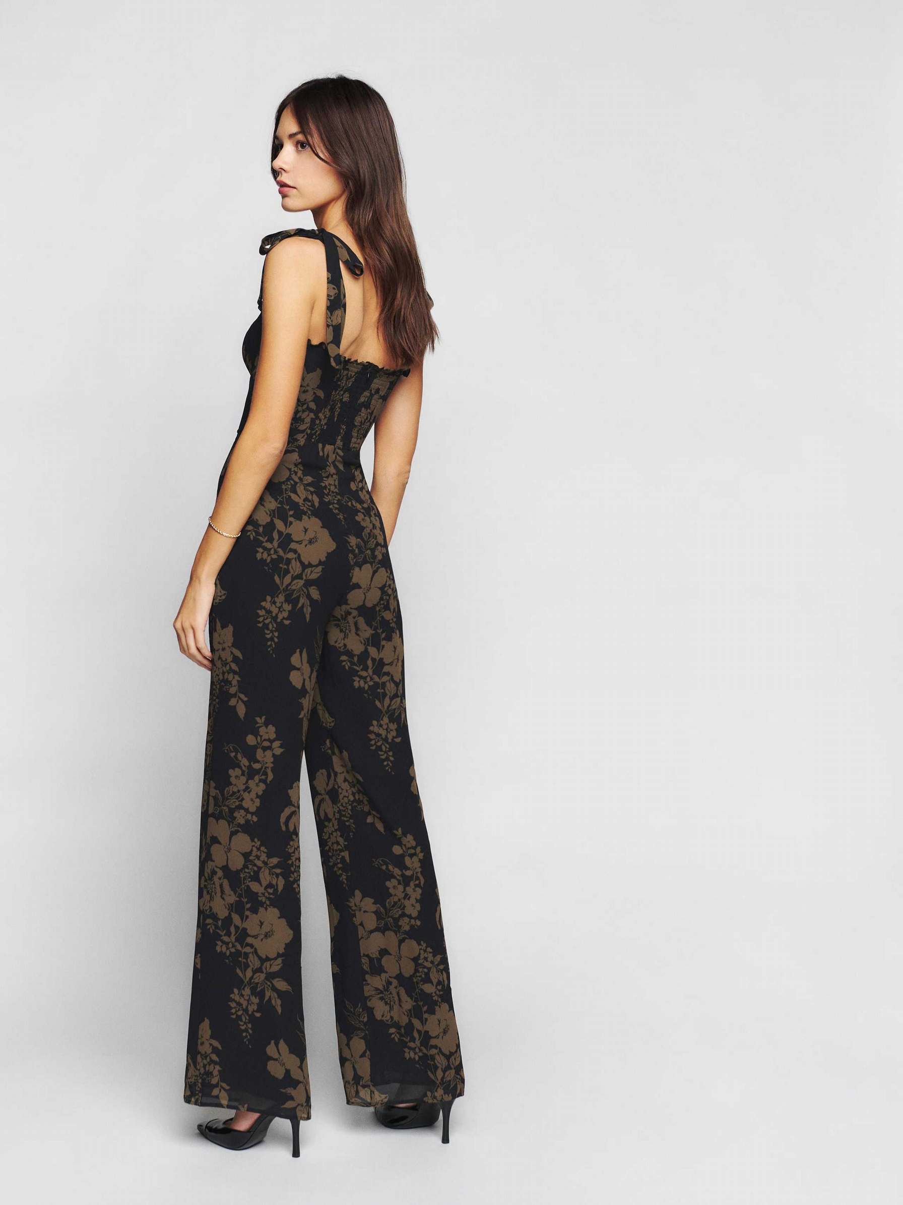 Women's Reformation Alfred Jumpsuit Night Garden | USA-605148