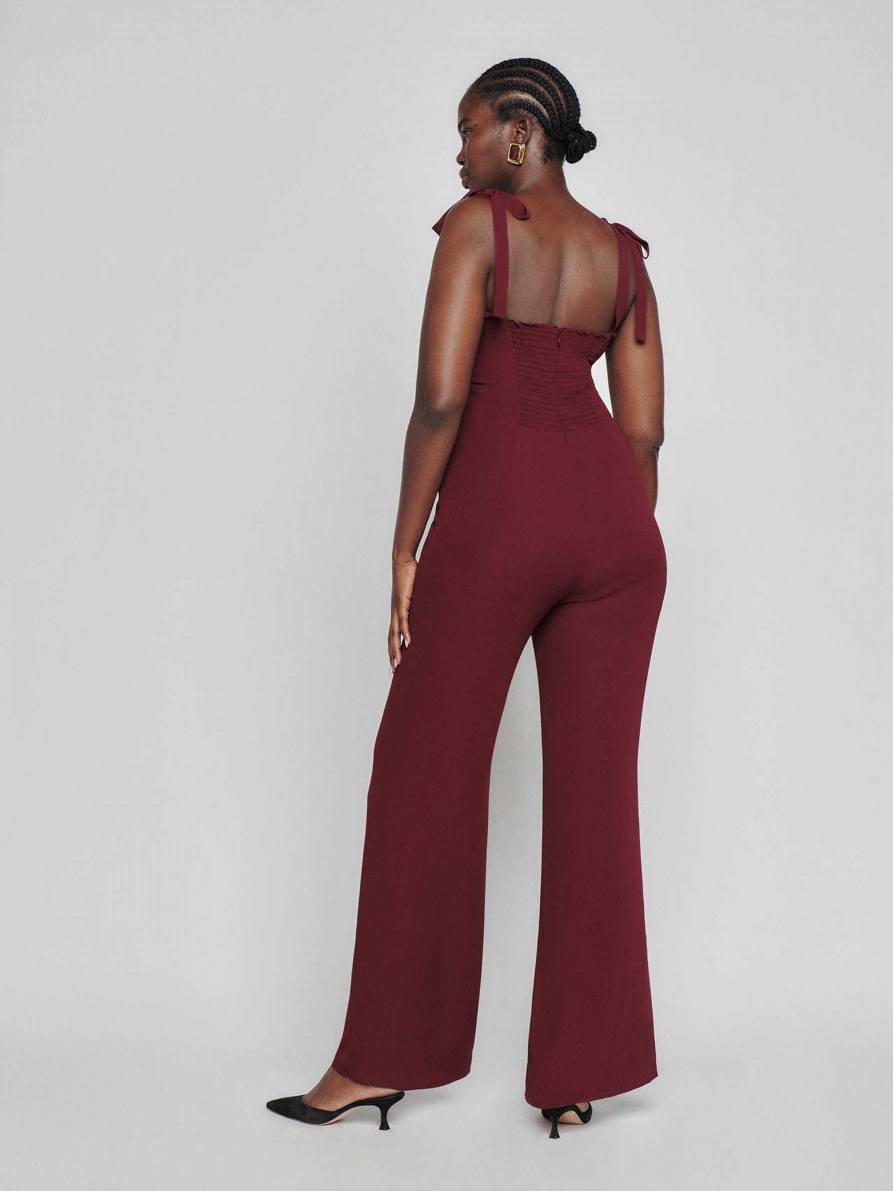 Women's Reformation Alfred Jumpsuit Purple | USA-6543187