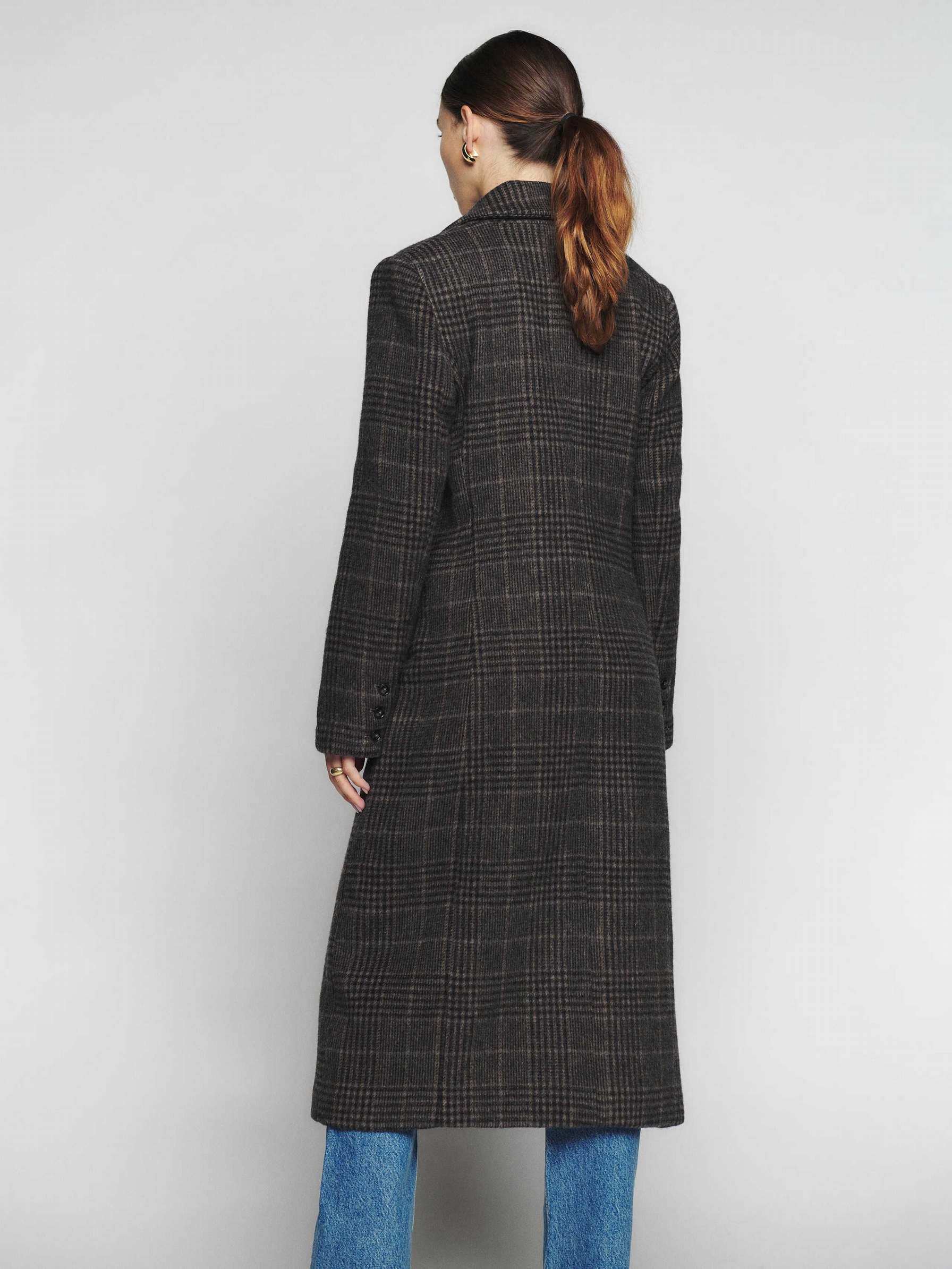 Women's Reformation Baker Coats Brown | USA-263750