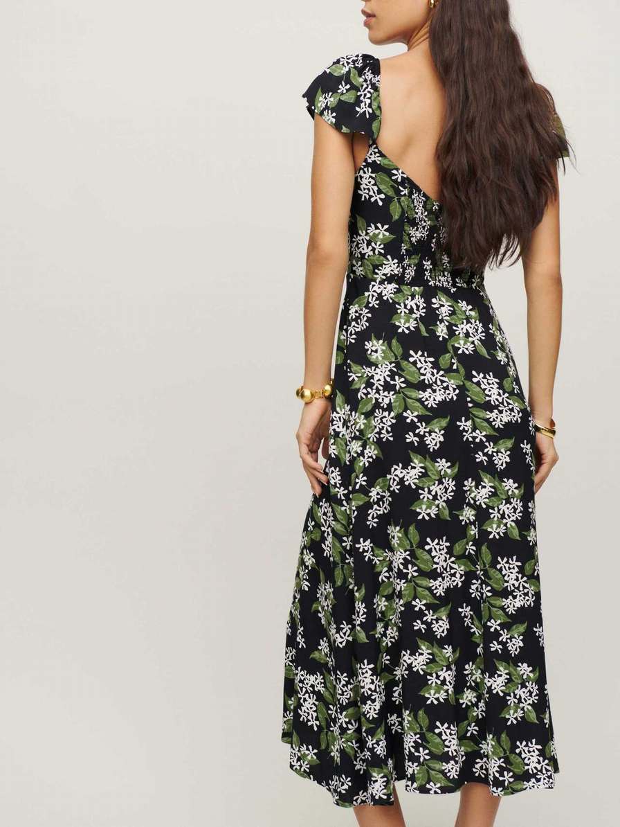 Women's Reformation Baxley Dress Flower | USA-7234015