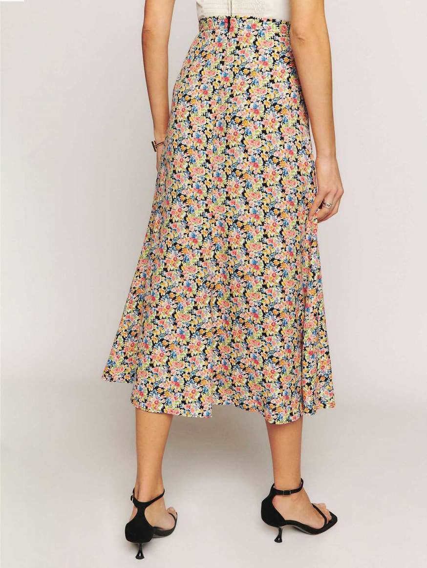 Women's Reformation Bea Skirts Flower | USA-4278615