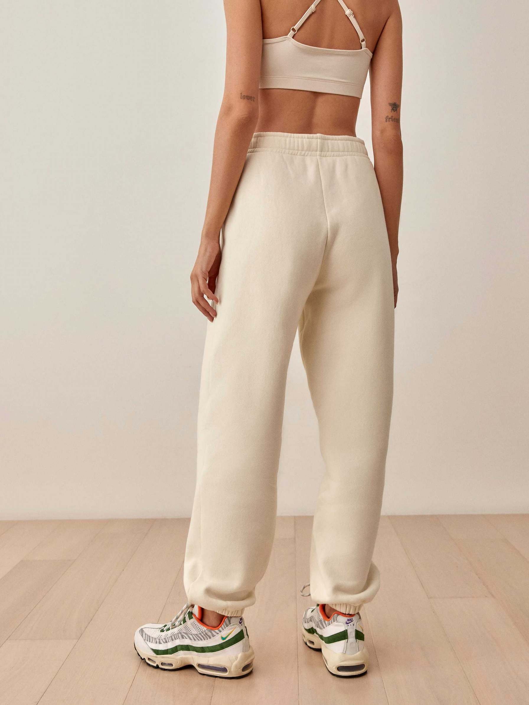 Women's Reformation Boyfriend Pants White | USA-325176