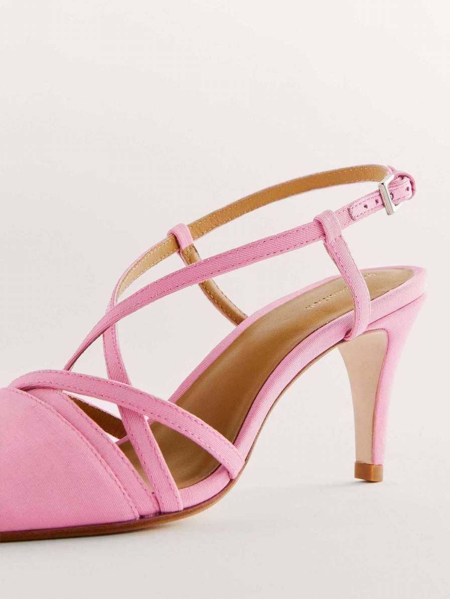 Women's Reformation Brigitte Heels Pink | USA-716842