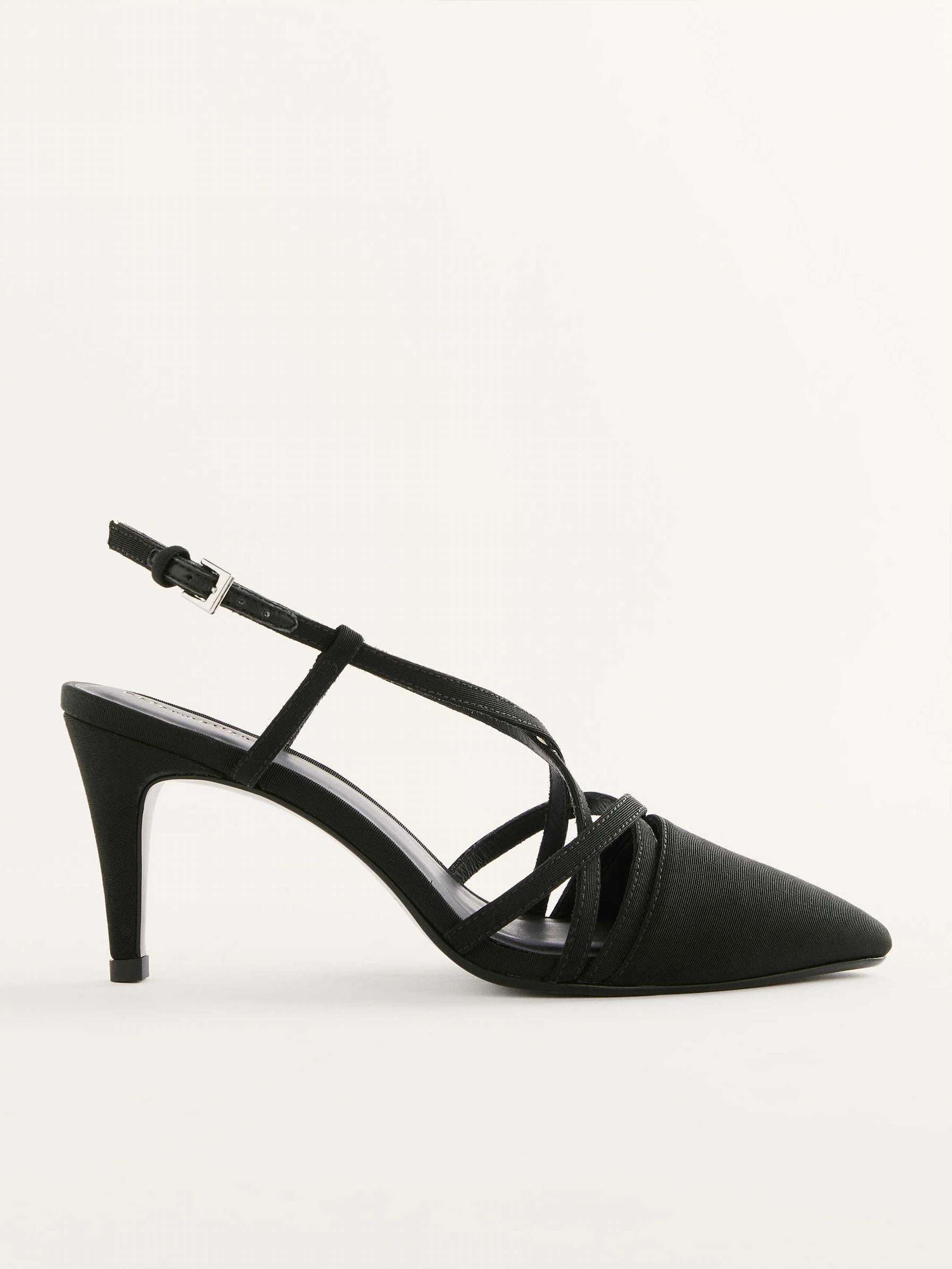 Women's Reformation Brigitte Mules Black | USA-0456871