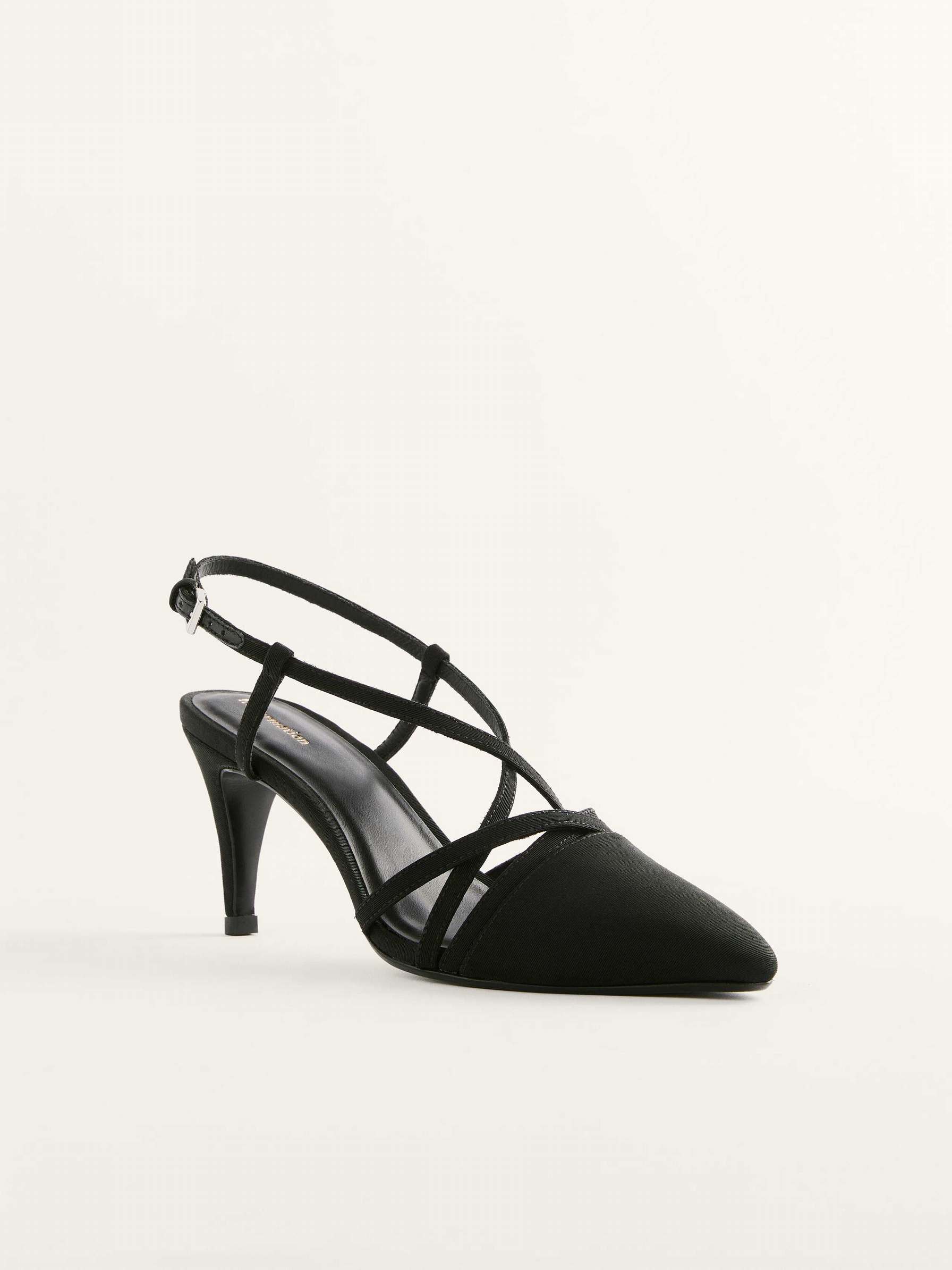 Women's Reformation Brigitte Mules Black | USA-0456871