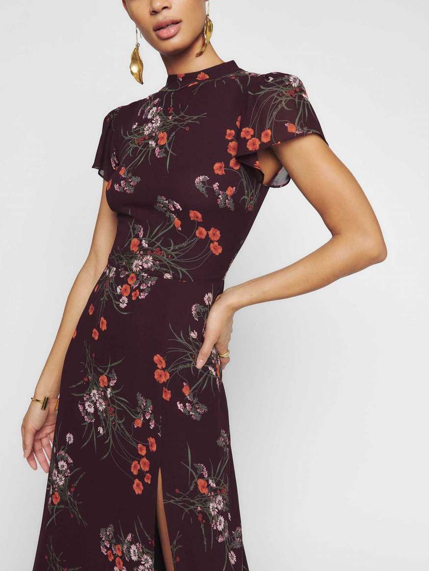 Women's Reformation Brinley Dress Flower | USA-7835264