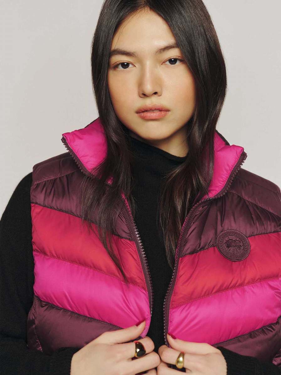 Women's Reformation Canada Goose x Reformation Layla Vest Multicolor | USA-506481