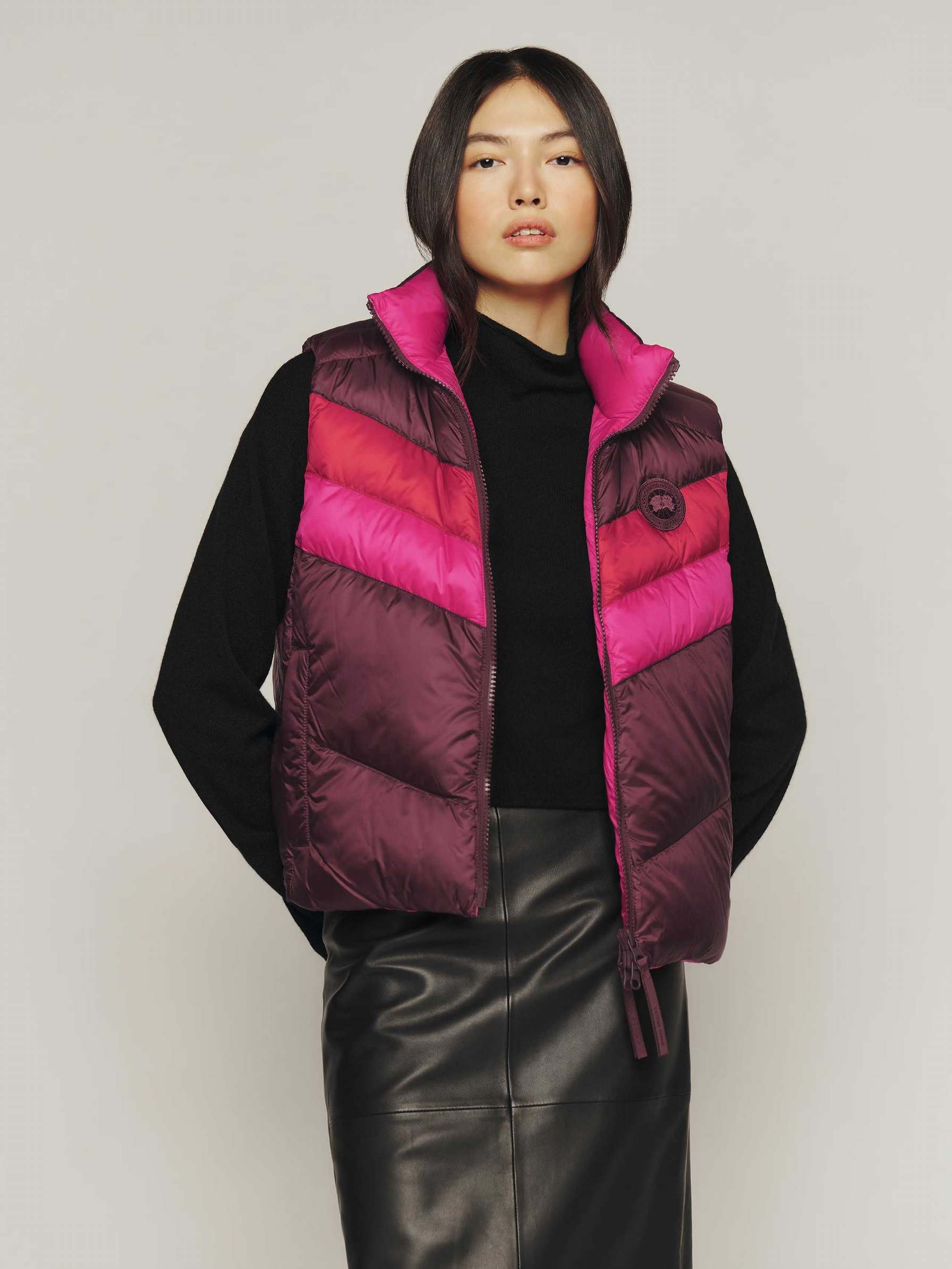 Women's Reformation Canada Goose x Reformation Layla Vest Multicolor | USA-506481