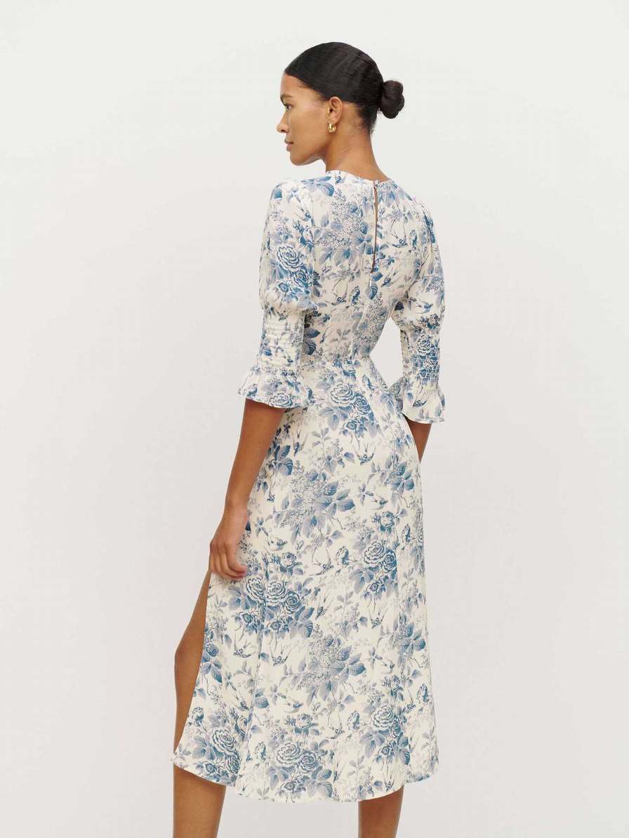 Women's Reformation Carolena Dress Flower | USA-568270