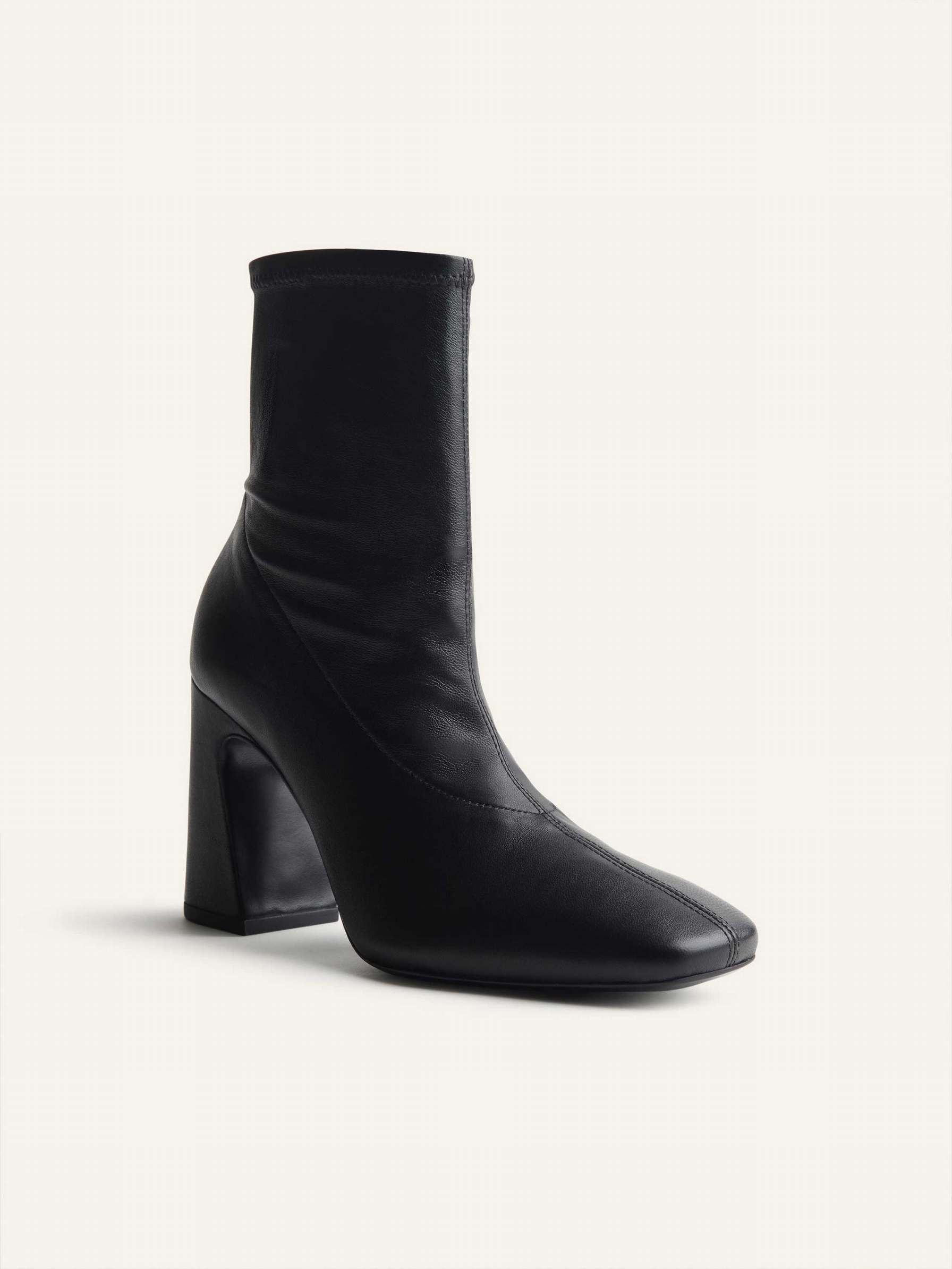 Women's Reformation Edie Ankle Boots Black | USA-163257