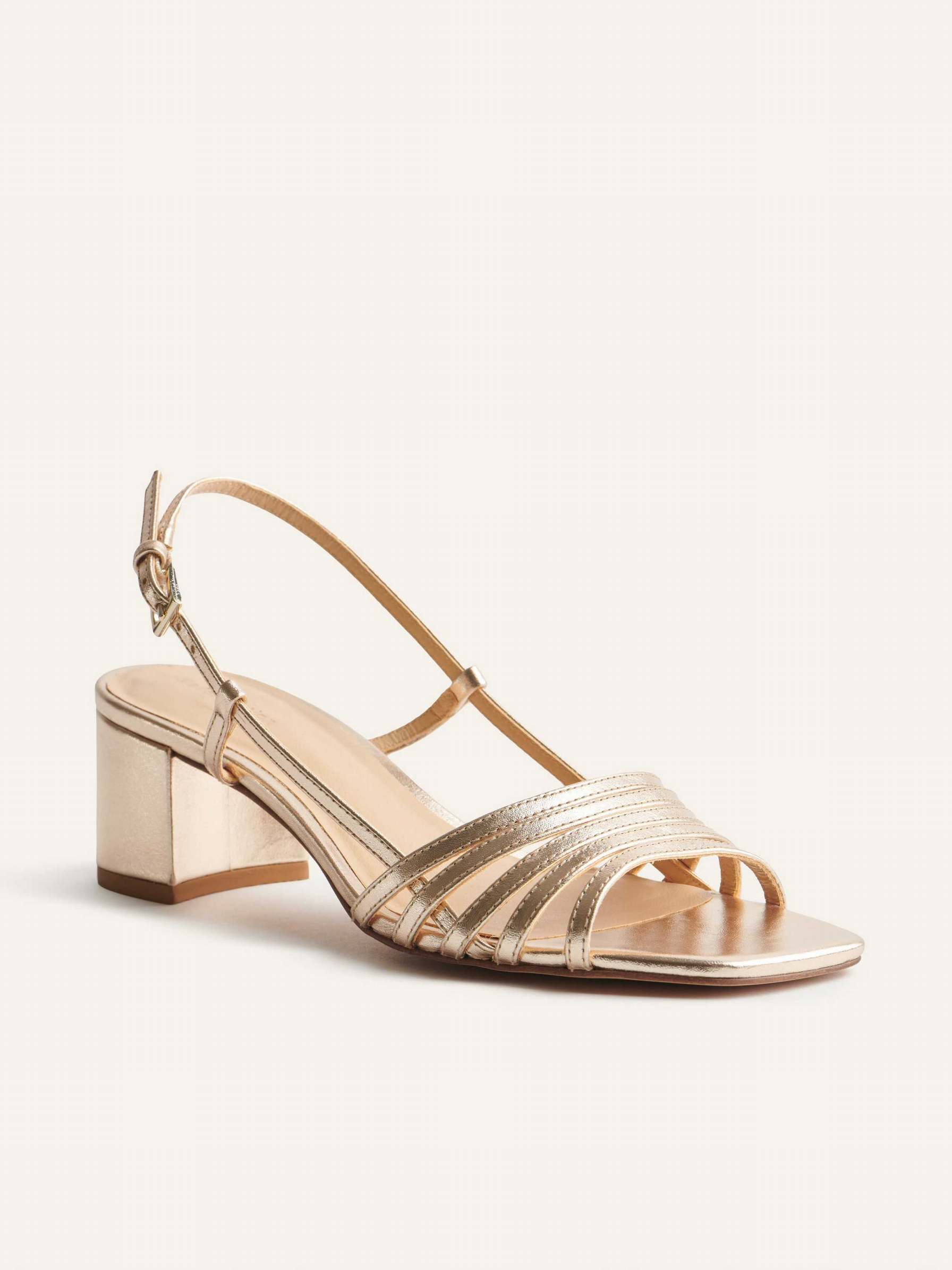 Women's Reformation Eleonora Sling Sandals Gold | USA-0521468