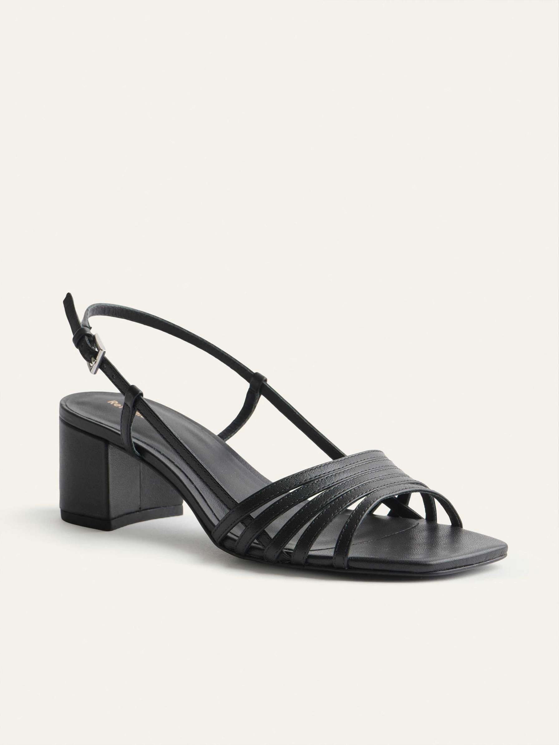 Women's Reformation Eleonora Sling Sandals Black | USA-3850427