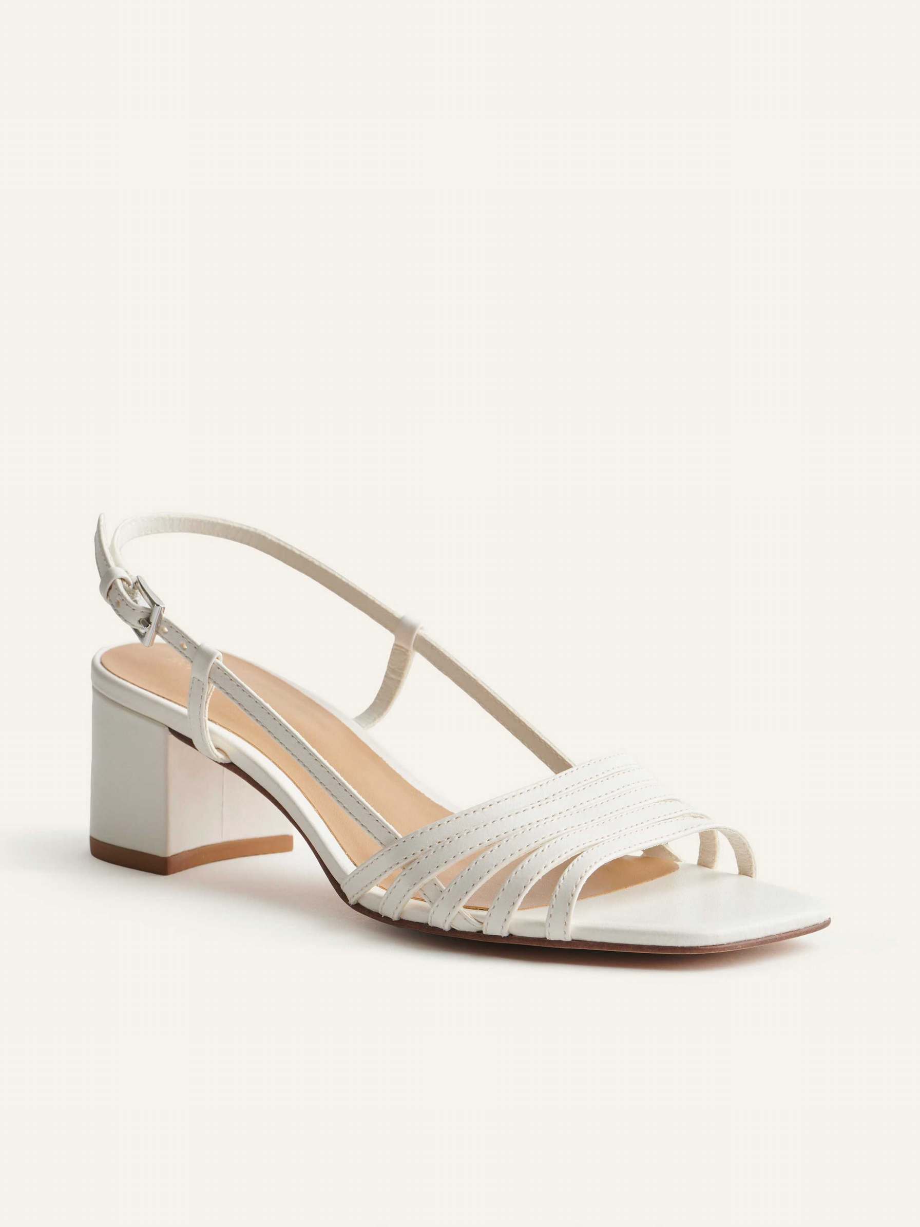 Women's Reformation Eleonora Sling Sandals White | USA-538412