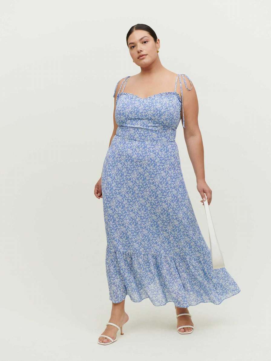 Women's Reformation Enya Es Dress Flower | USA-478132