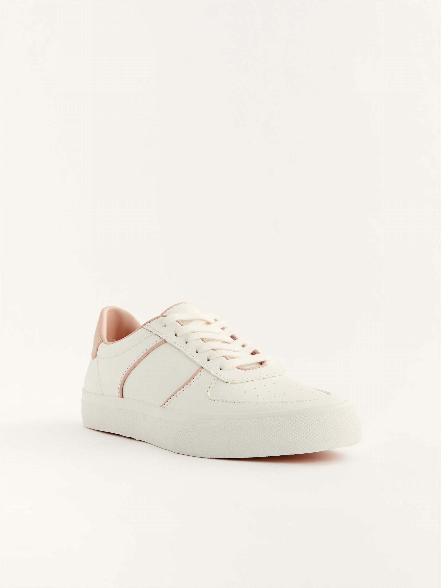 Women's Reformation Harlow Sneakers White | USA-846210