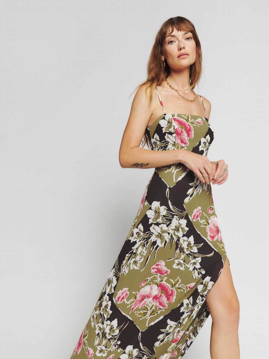 Women's Reformation Ingrid Dress Flower | USA-8654217