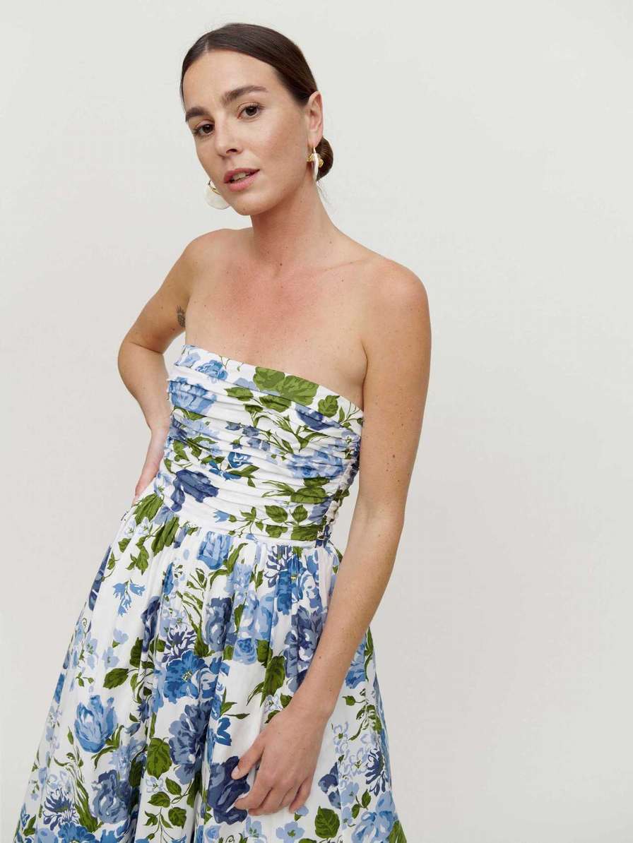 Women's Reformation Kastoria Dress Flower | USA-1683752