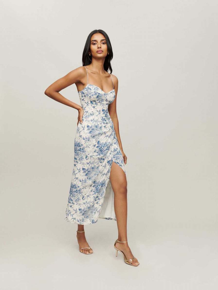 Women's Reformation Kourtney Dress Flower | USA-036278