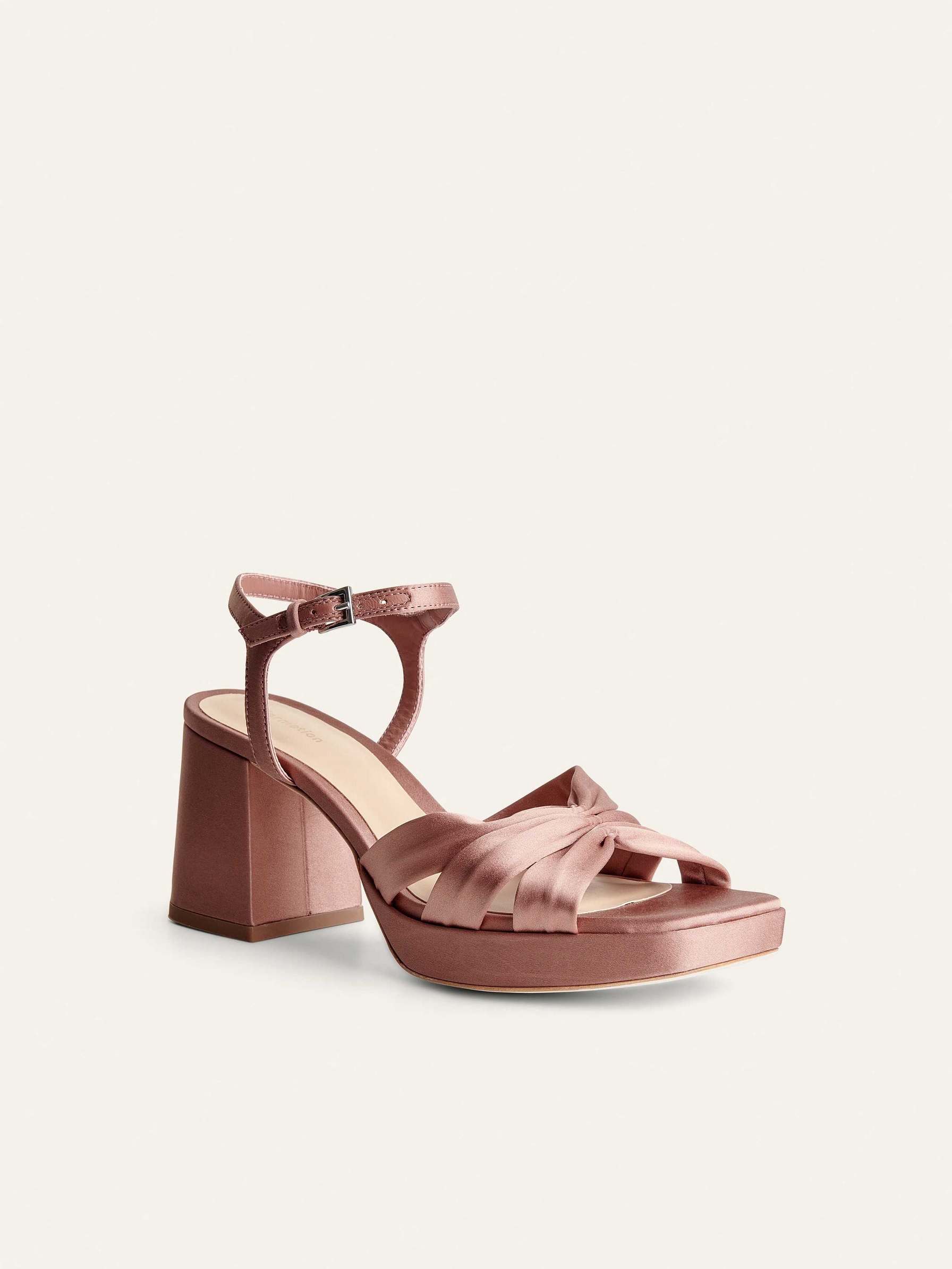 Women's Reformation Maize Platform Sandals Rose Gold | USA-2571436