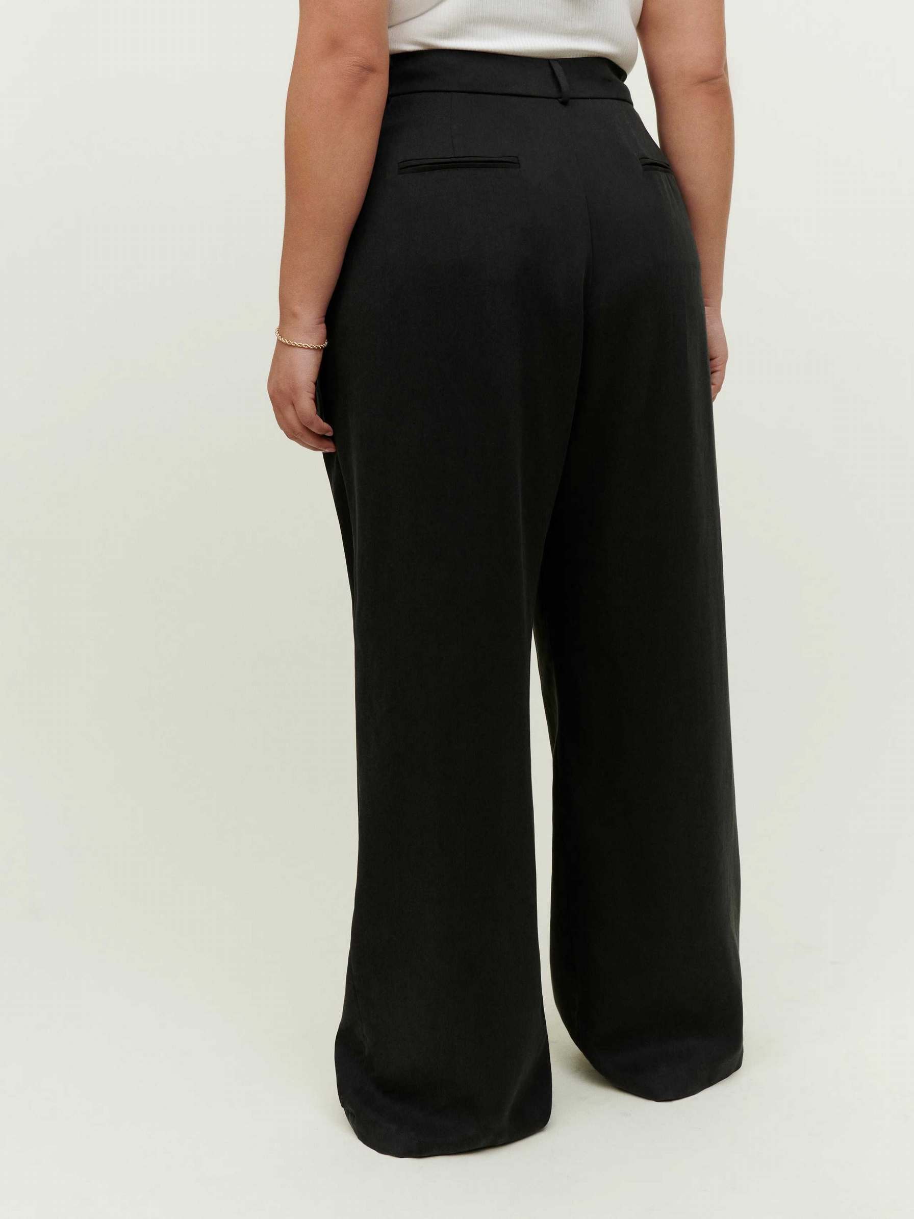 Women's Reformation Mason Es Pants Black | USA-3245107