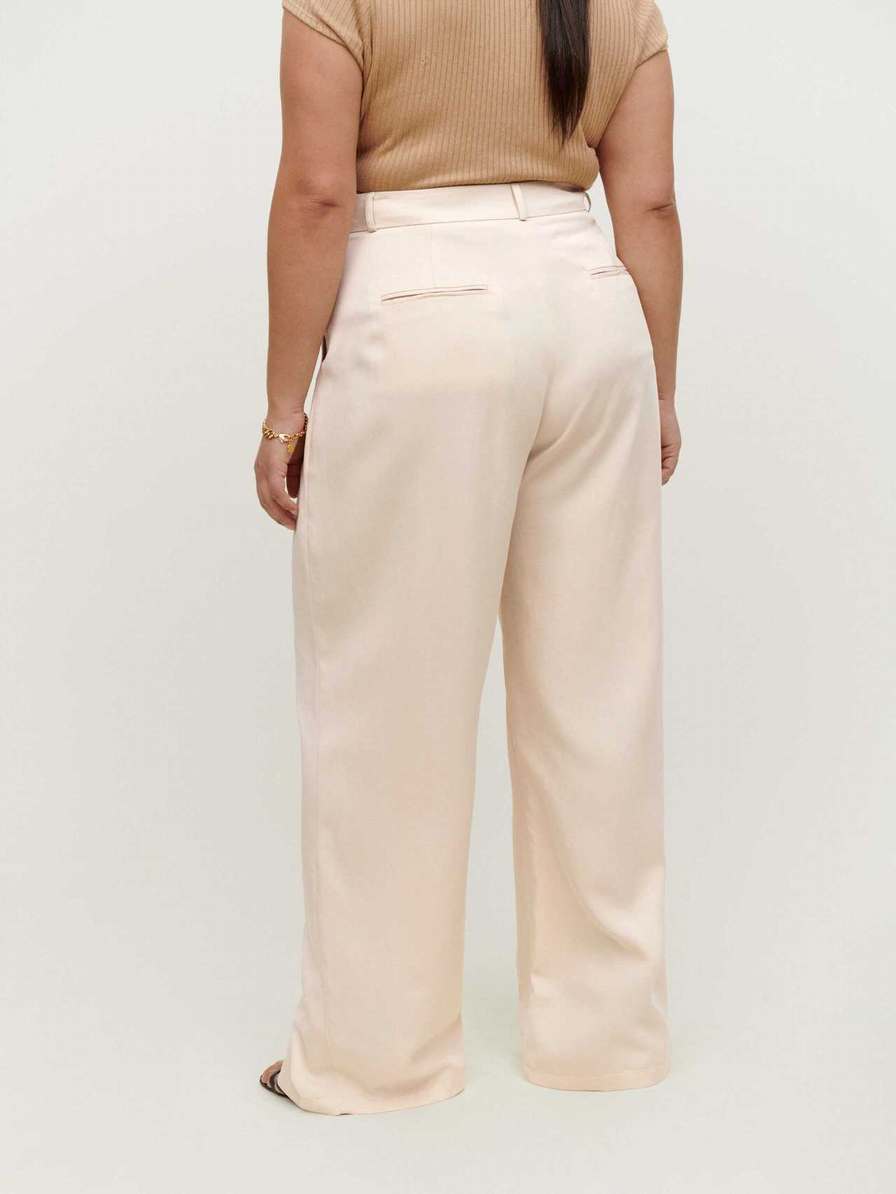 Women's Reformation Mason Es Pants White | USA-875601