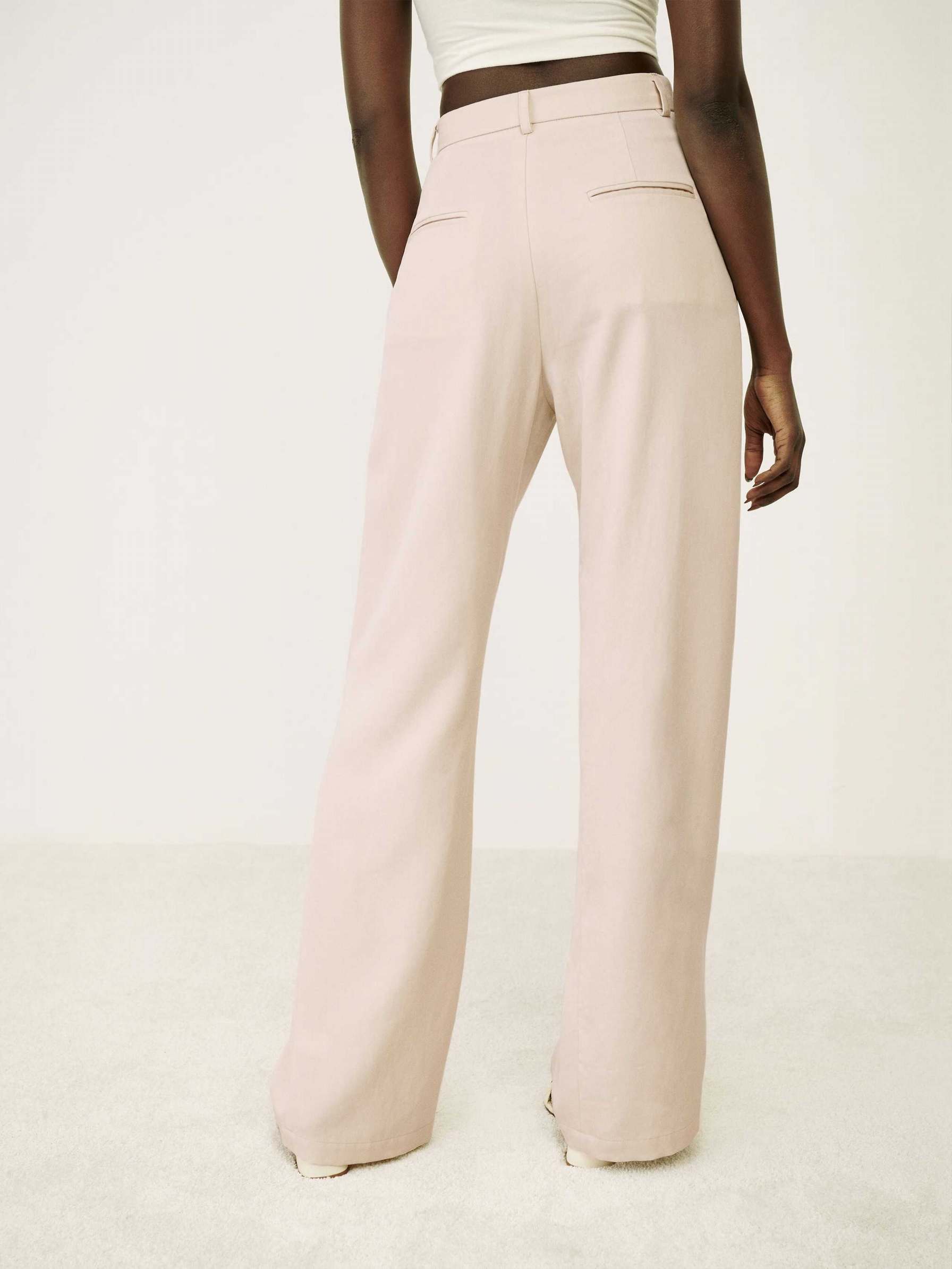 Women's Reformation Mason Pants White | USA-514672