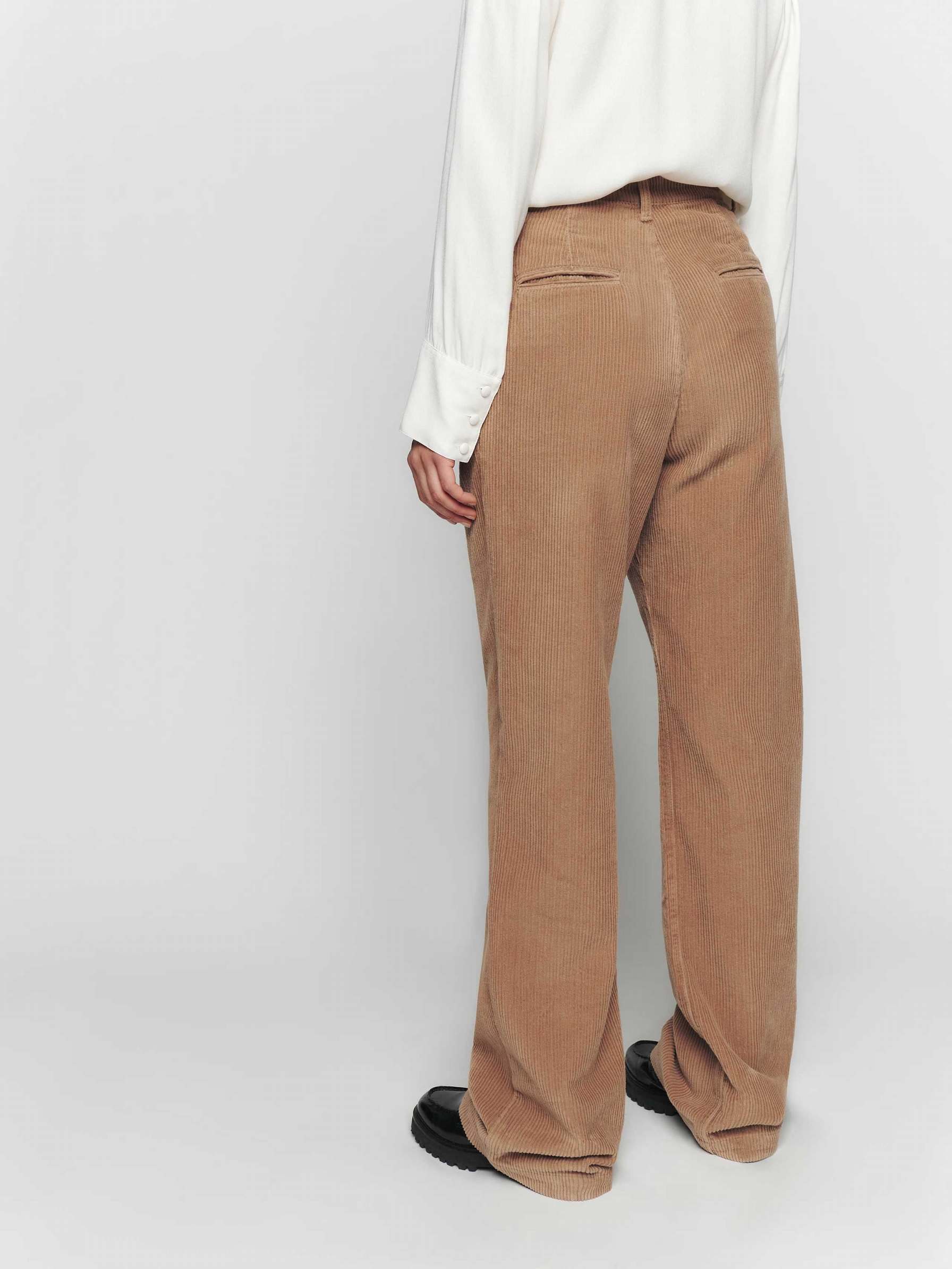 Women's Reformation Montauk Pants Khaki | USA-270813