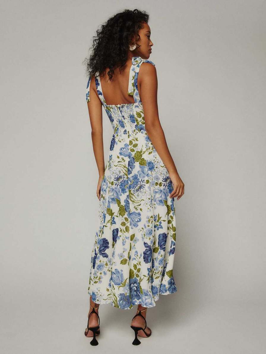 Women's Reformation Nadira Dress Flower | USA-185640