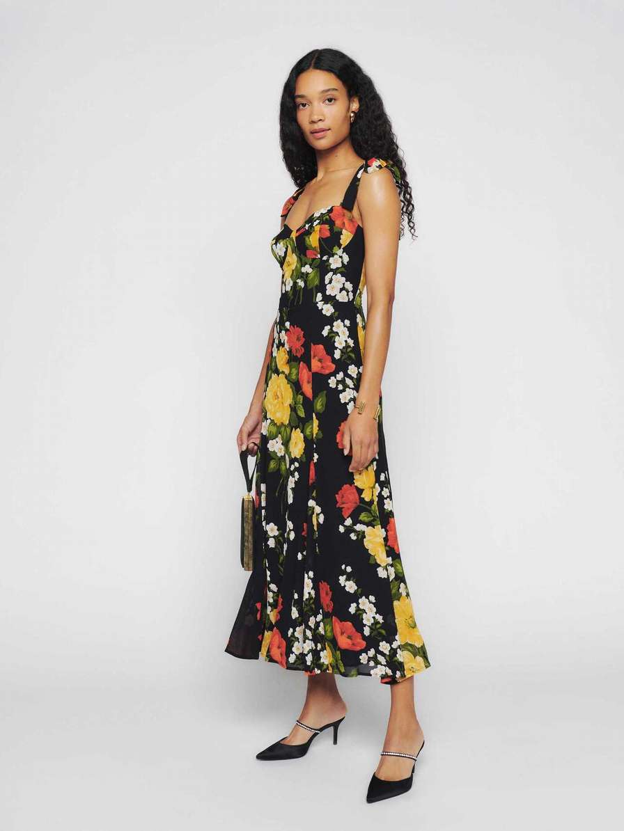 Women's Reformation Nadira Dress Flower | USA-750126