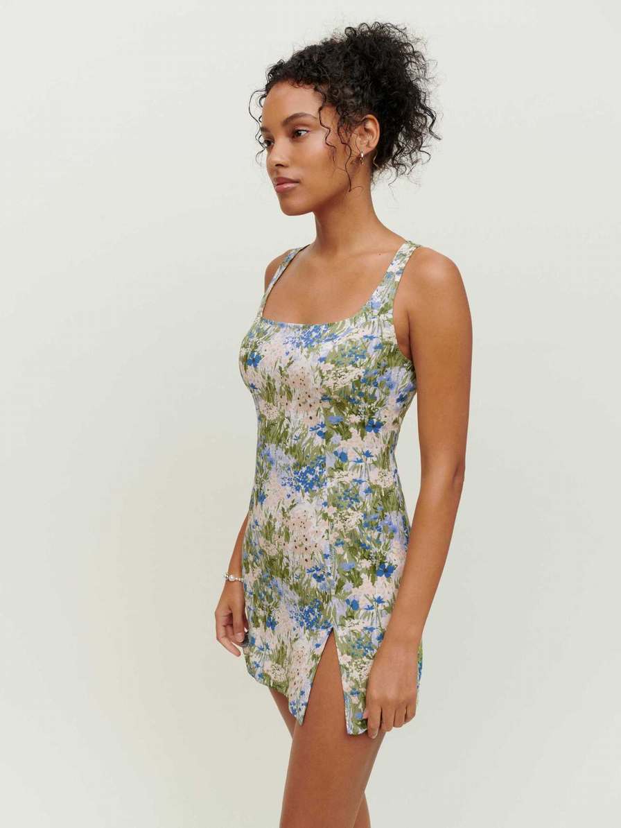 Women's Reformation Noha Dress Flower | USA-4568327