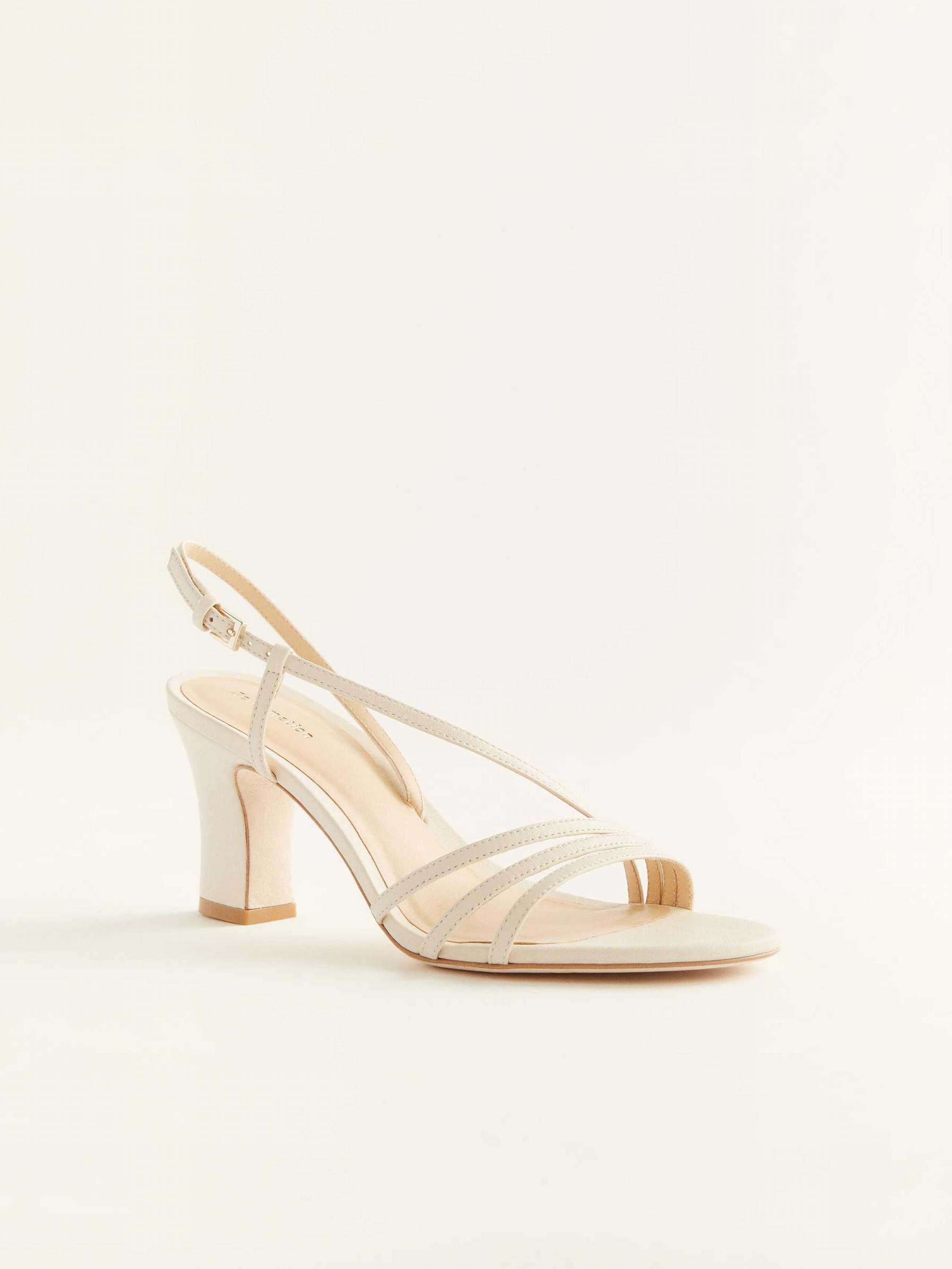 Women's Reformation Pixie High Sandals White | USA-280164