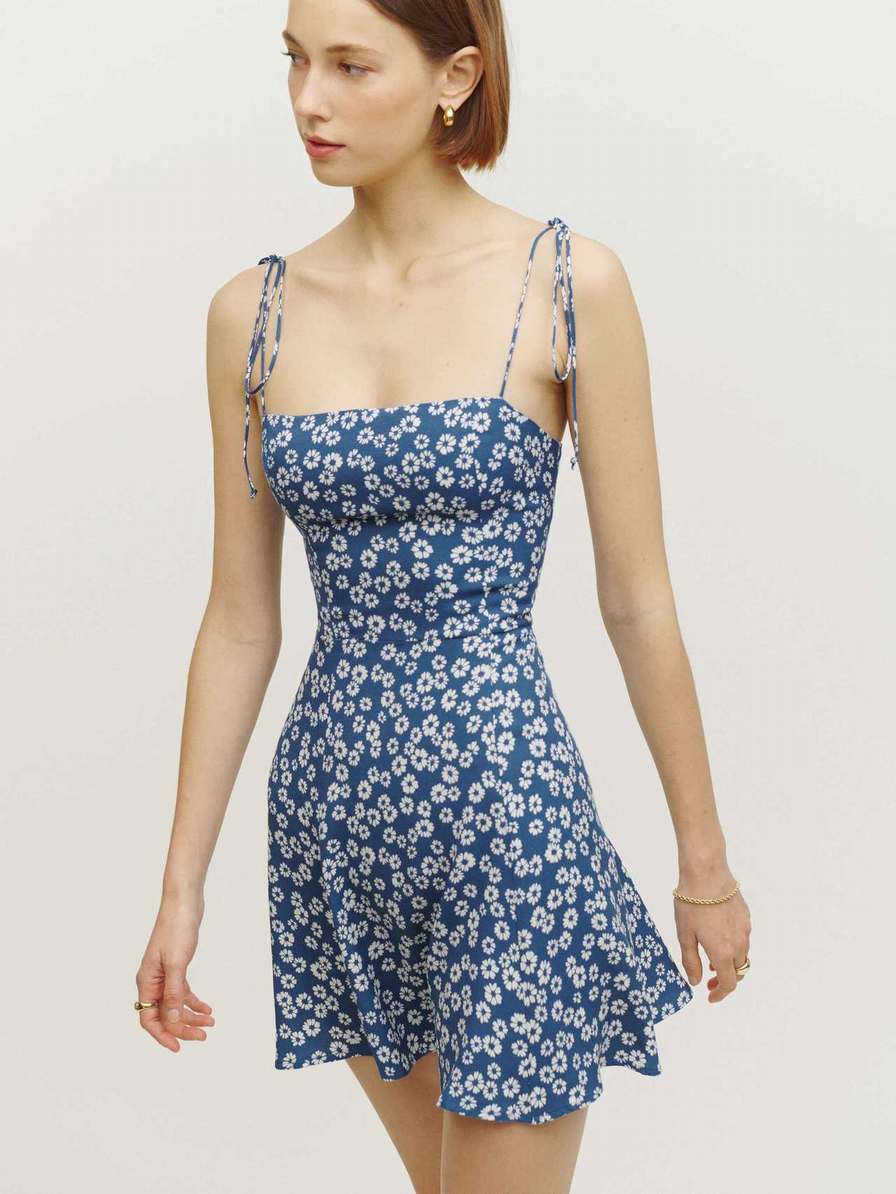 Women's Reformation Presley Dress Flower | USA-670514