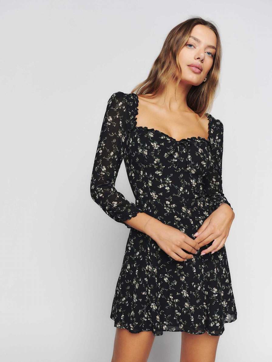 Women's Reformation Remi Dress Flower | USA-6427305