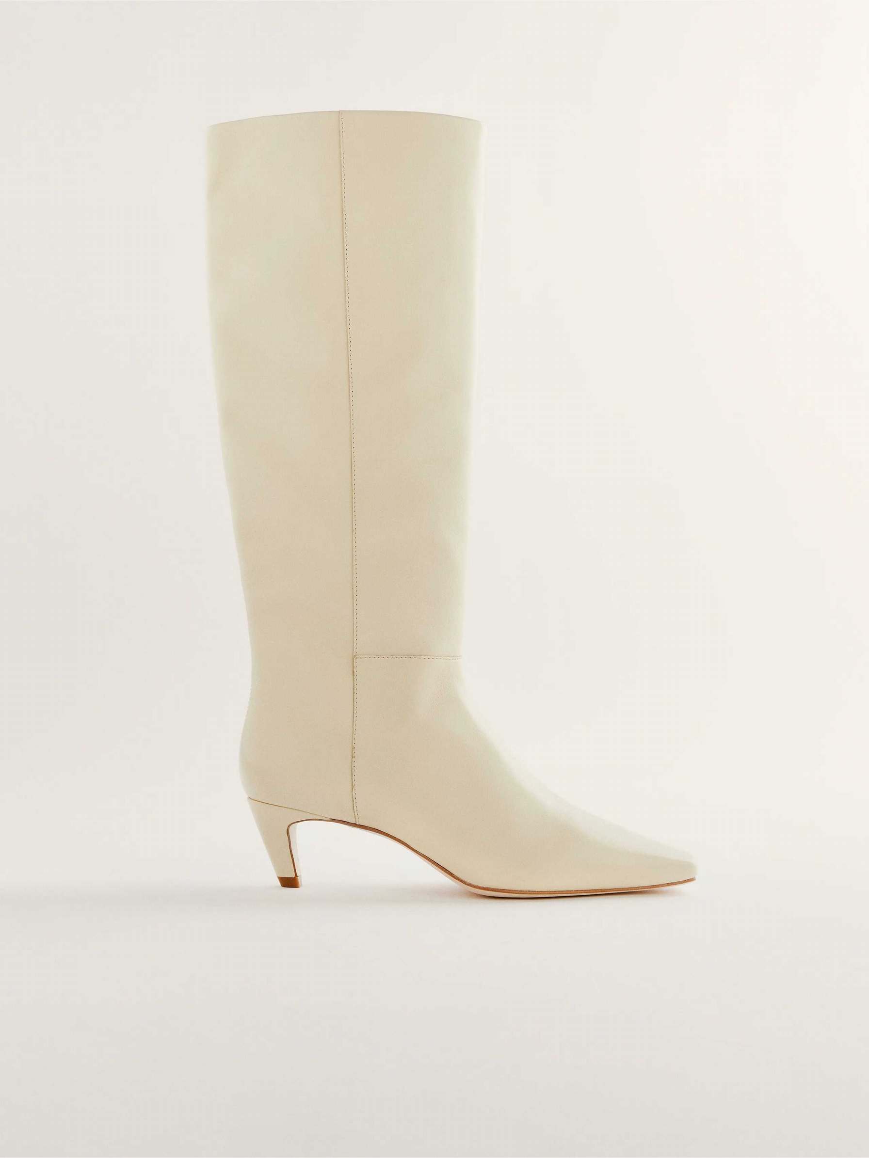 Women's Reformation Remy Knee-high Boots White | USA-261830