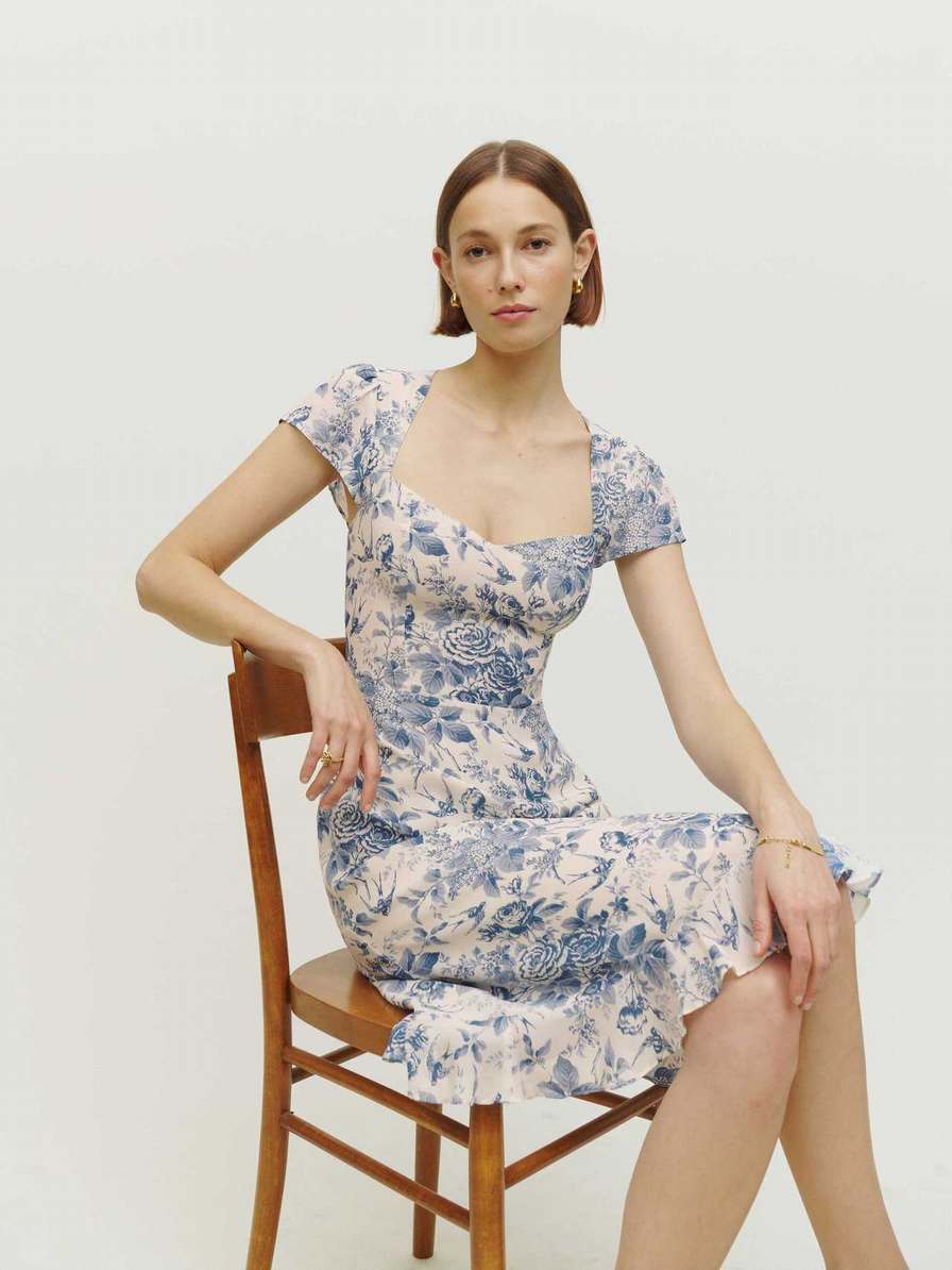 Women's Reformation Rosi Dress Flower | USA-356210