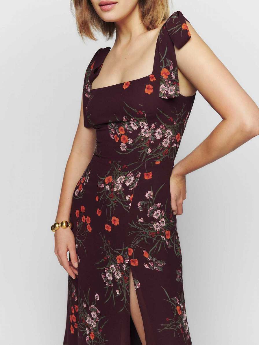 Women's Reformation Twilight Dress Flower | USA-314526