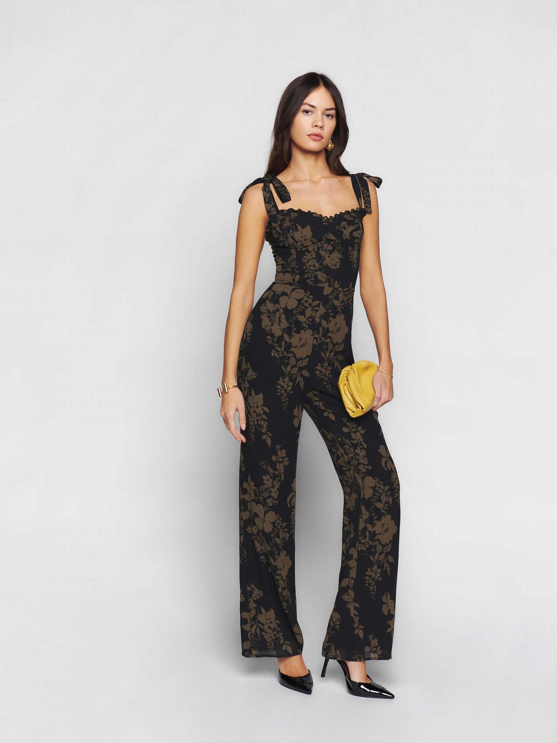 Women's Reformation Alfred Jumpsuit Night Garden | USA-605148