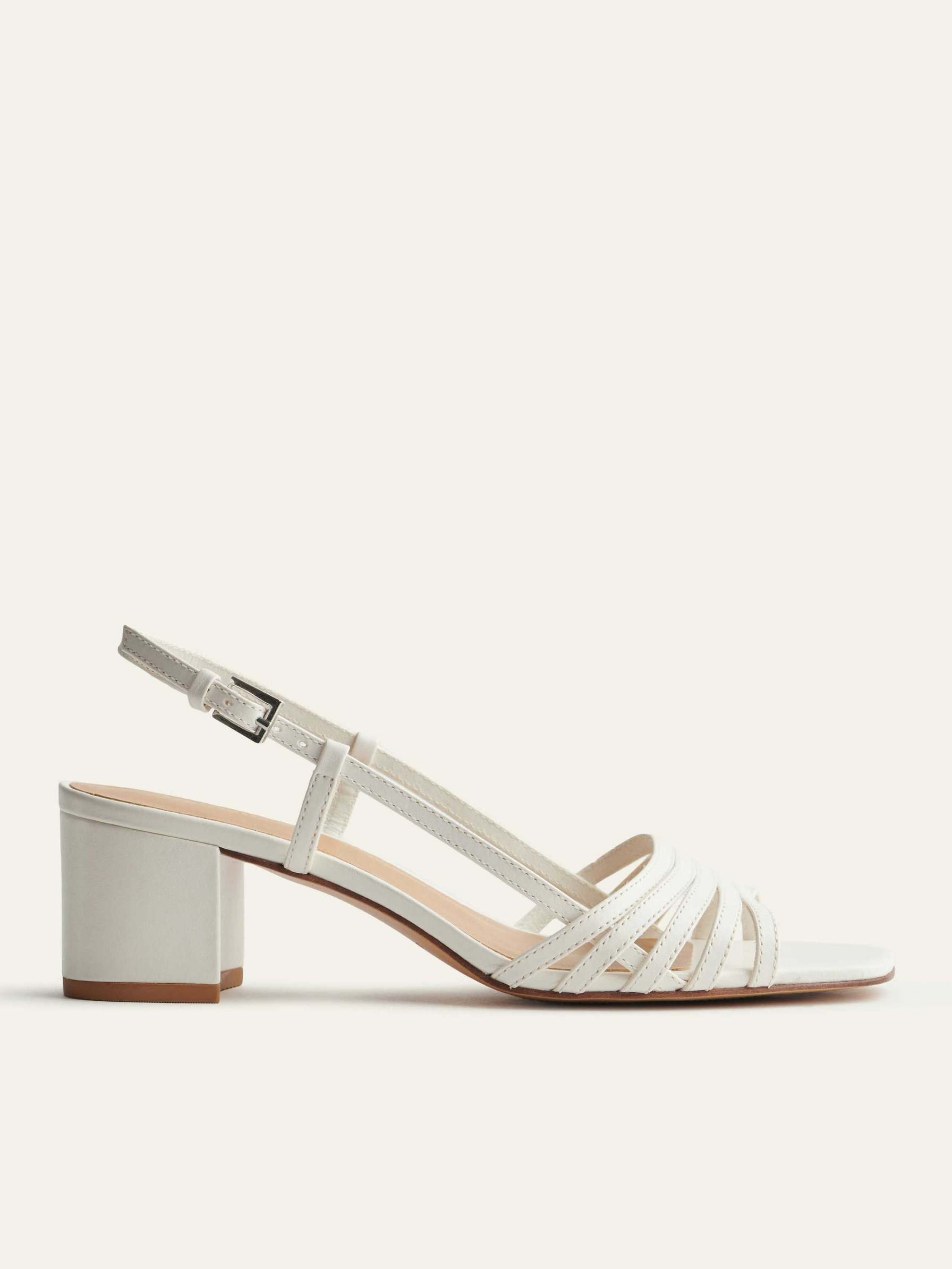 Women's Reformation Eleonora Sling Sandals White | USA-538412