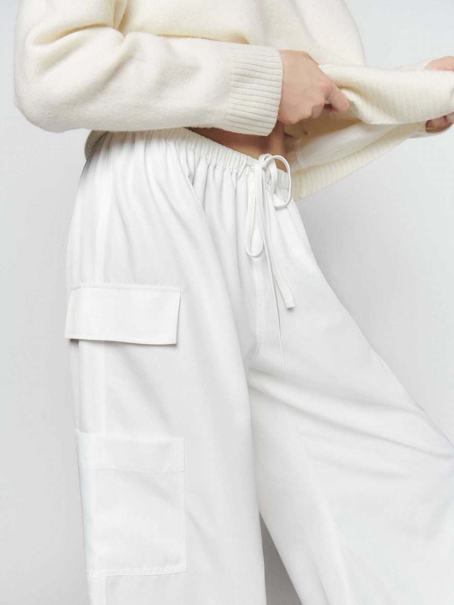 Women's Reformation Ethan Pants White | USA-361857