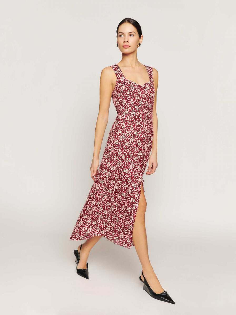 Women's Reformation Londyn Dress Flower | USA-410372