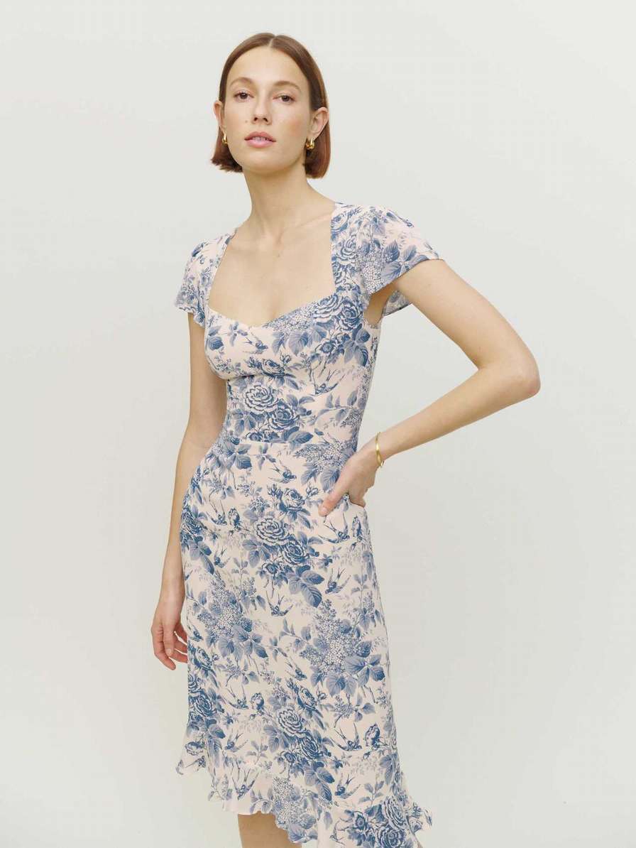 Women's Reformation Rosi Dress Flower | USA-356210