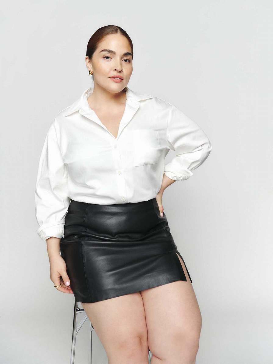 Women's Reformation Will Oversized Shirts White | USA-716254